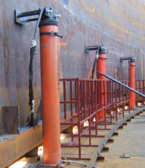 machine de levage hydraulique de réservoir de stockage automatique pour réservoir d'huile