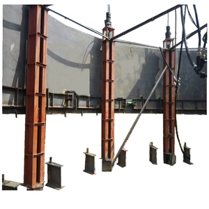 Vérins hydrauliques simples pour la construction de réservoirs de stockage