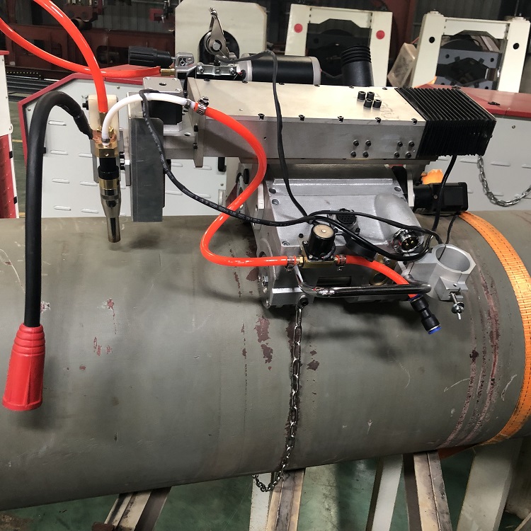 Machine de soudure orbitale de tuyau S.S Heave Duty pour acier à basse température avec moteur pas à pas d'oscillation