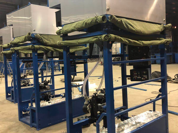 Machine de soudure de couture de réservoir pour la solution de construction de ferme de réservoir de la Chine