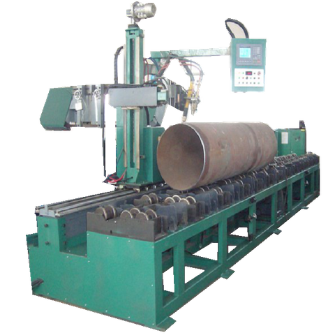 Commande numérique et découpeuse de tuyau de plasma et de flamme d'axe énorme de puissance 5 pour l'usine à gaz d'acier au carbone