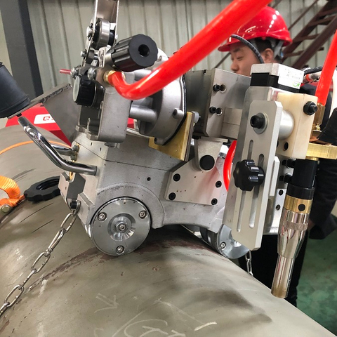 Machine de soudure orbitale automatique de tuyau d'électrofusion MIG pour tuyau à tuyau